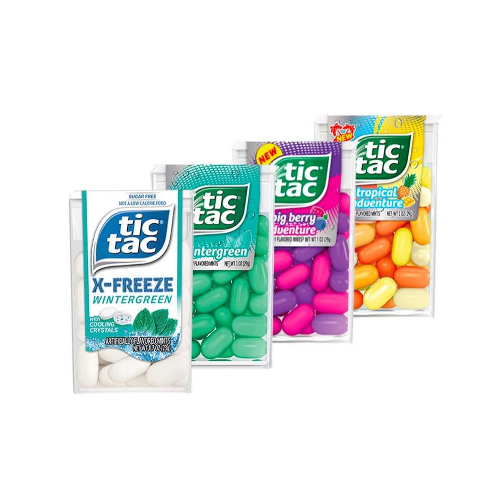 틱택 3개 4종 87g