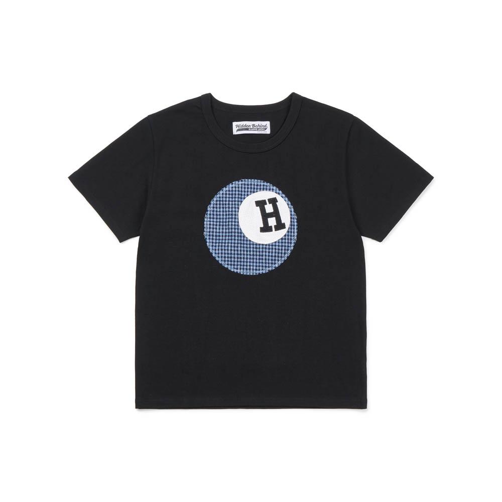 H-ball applique t-shirt (black)