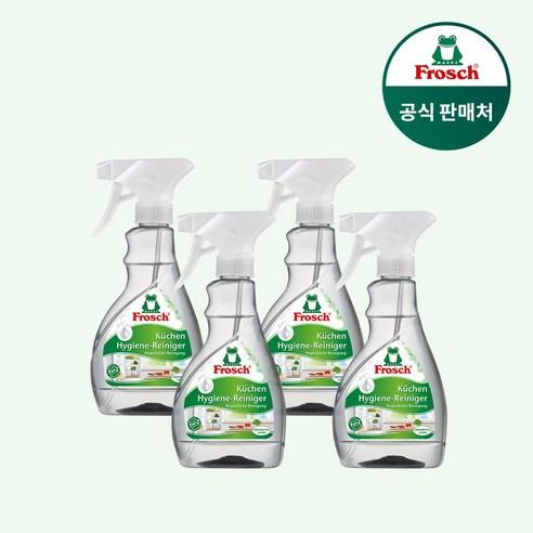 [공효진 세제] 프로쉬 독일 냉장고 키친 클리너 300ml 단품 청소 세제, 300ml, 4개 - 다목적세제 | 쿠팡