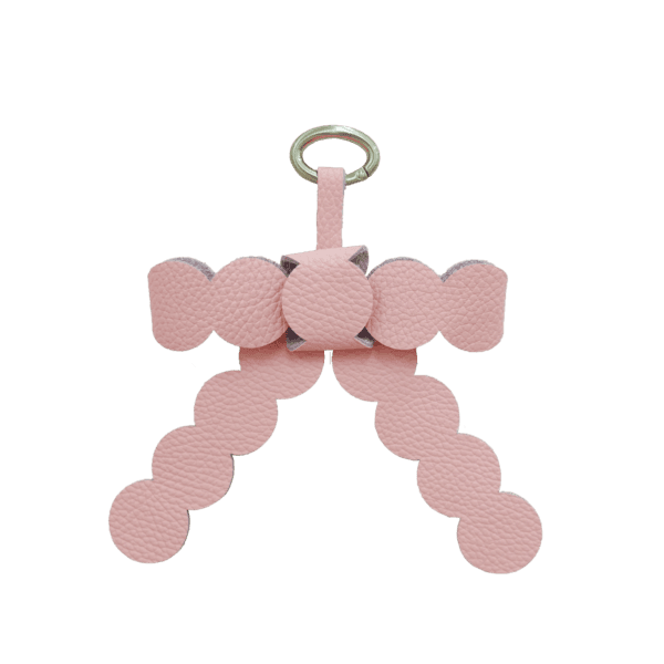 Ribbon Keyring (Pink)