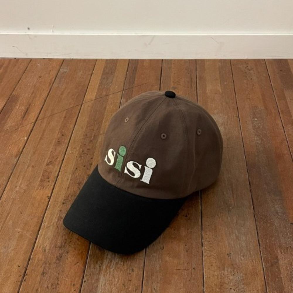 sisi classic logo ball cap (wood brown)
