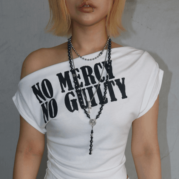 Saint cross off shoulder (WHITE)하리무착용/26일 예약발송