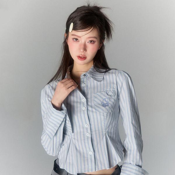 Butterfly Logo High Sense Shirt (2color)