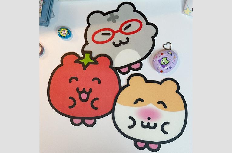 [히히클럽] 햄스터 마우스패드 (3종)