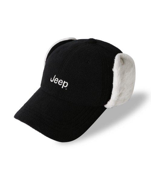 Polar Fleece Ear Flap Cap (JN4GCU614BK)