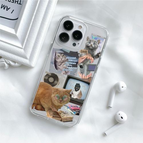 젤리케이스 레트로냥냥