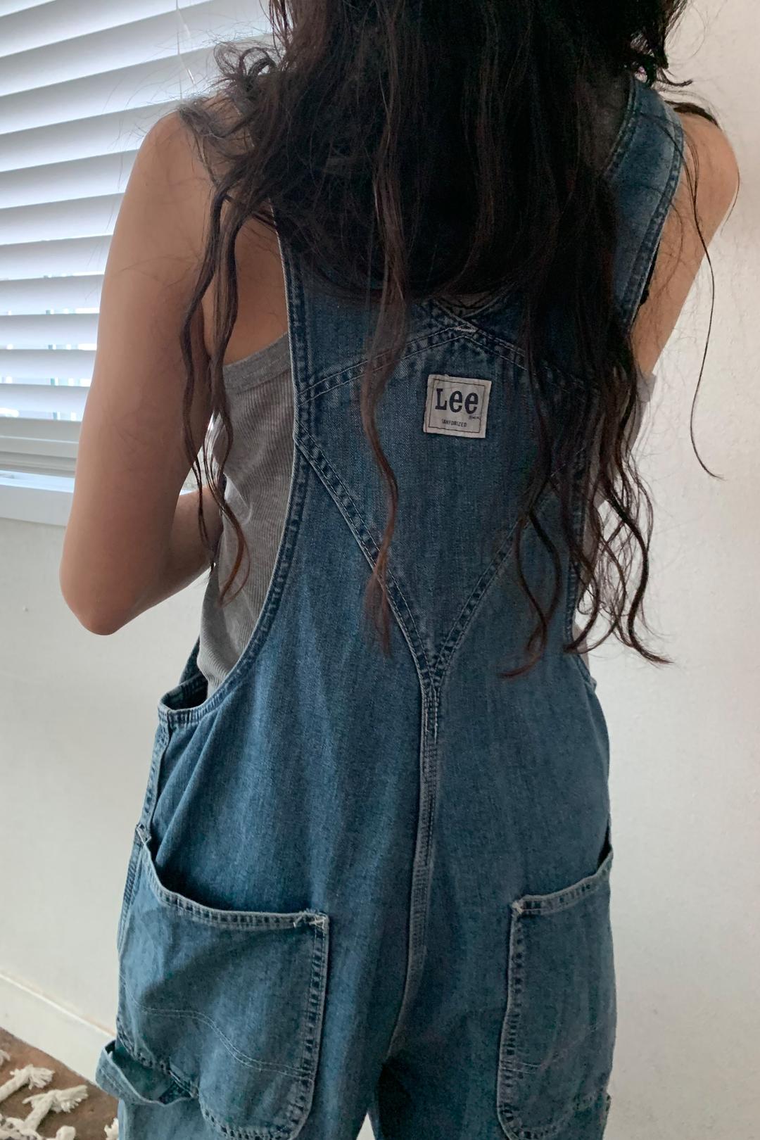 vintage denim LEE OVERALL