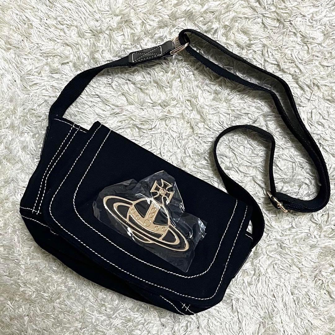 未使用品✨ヴィヴィアンウエストウッド ショルダーバッグ エッジウェア デニム