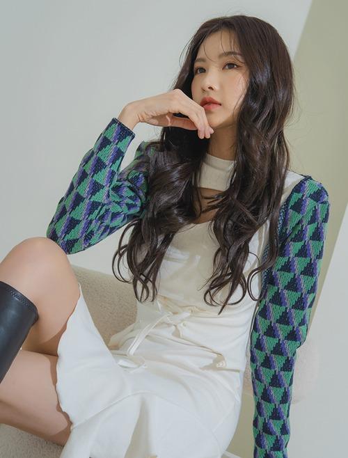 여성 붙임머리 레이어 샌드펌 5피스