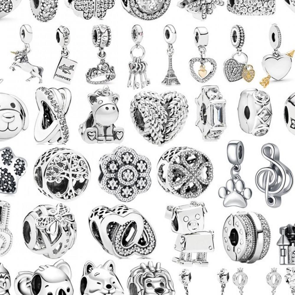 목걸이부자재 목걸이재료 키링부자재 2021 실버 컬러 동물 뮤지컬 크라운 보이 펜던트