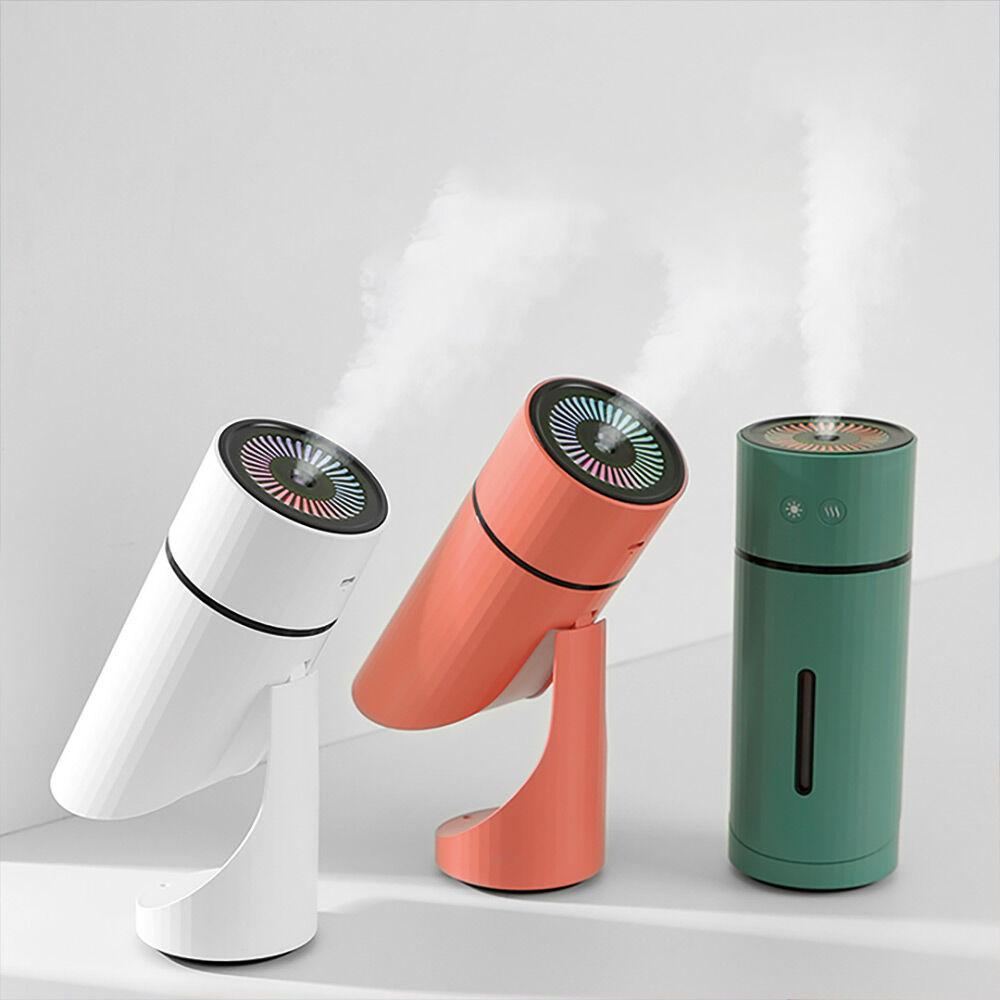 이노젠 I-Mist 폴리 90도 각도조절 LED 탁상용 무선 가습기 260ml