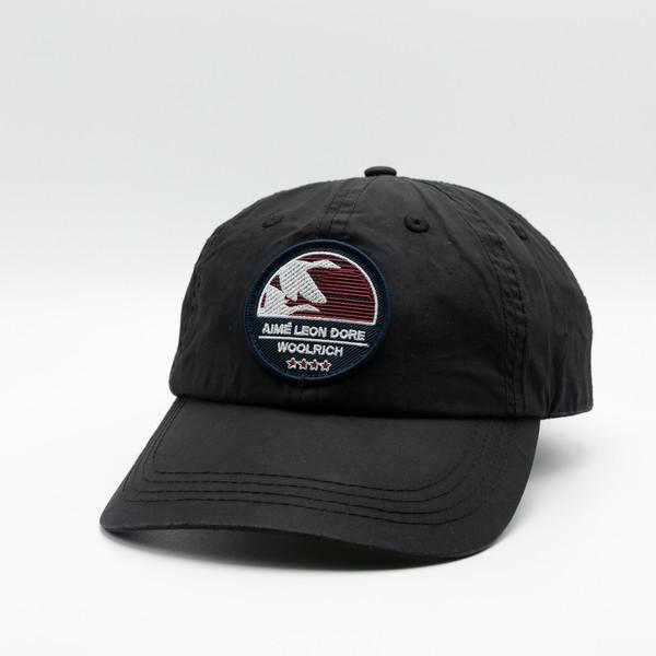 AIME LEON DORE X WOOLRICH WAXED COTTON BLACK HAT