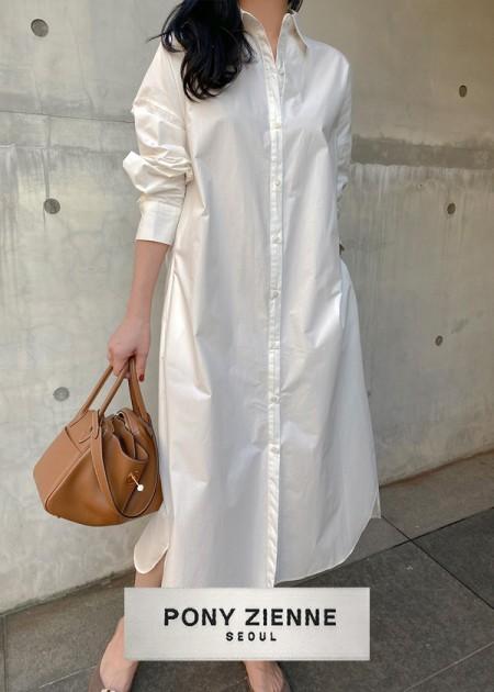 PONY ZIENNE [PONYZIENNE. [LUX.기획] 레이어드 셔츠 DRESS]