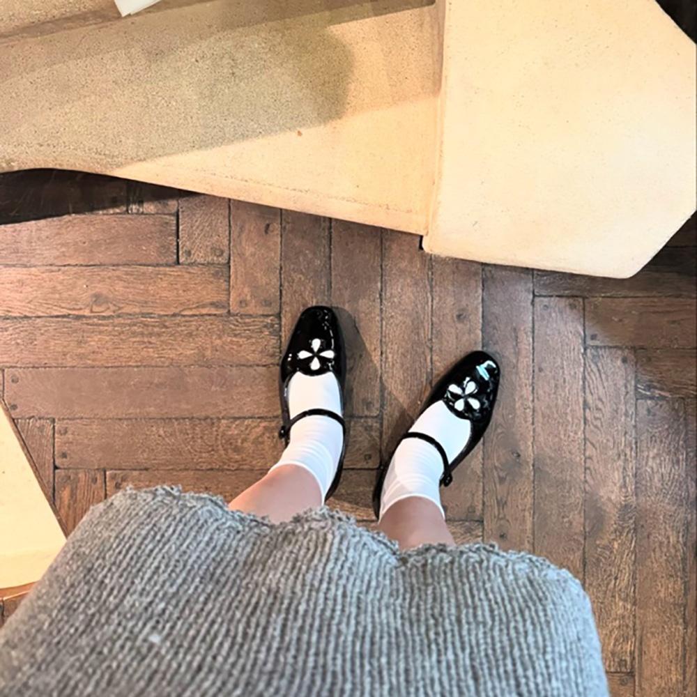 flower punching mary jane / 2차 예약배송