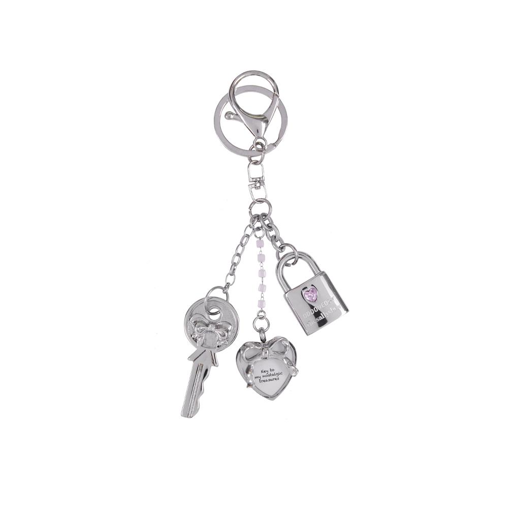 KEY TO MY NOSTALGIC TREASURES KEYRING