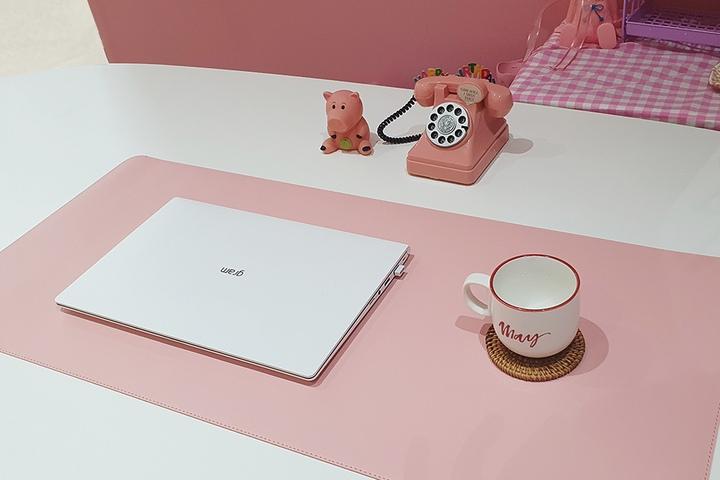 가죽 데스크매트 양면 게이밍 장패드 S/M/L/XL_4color