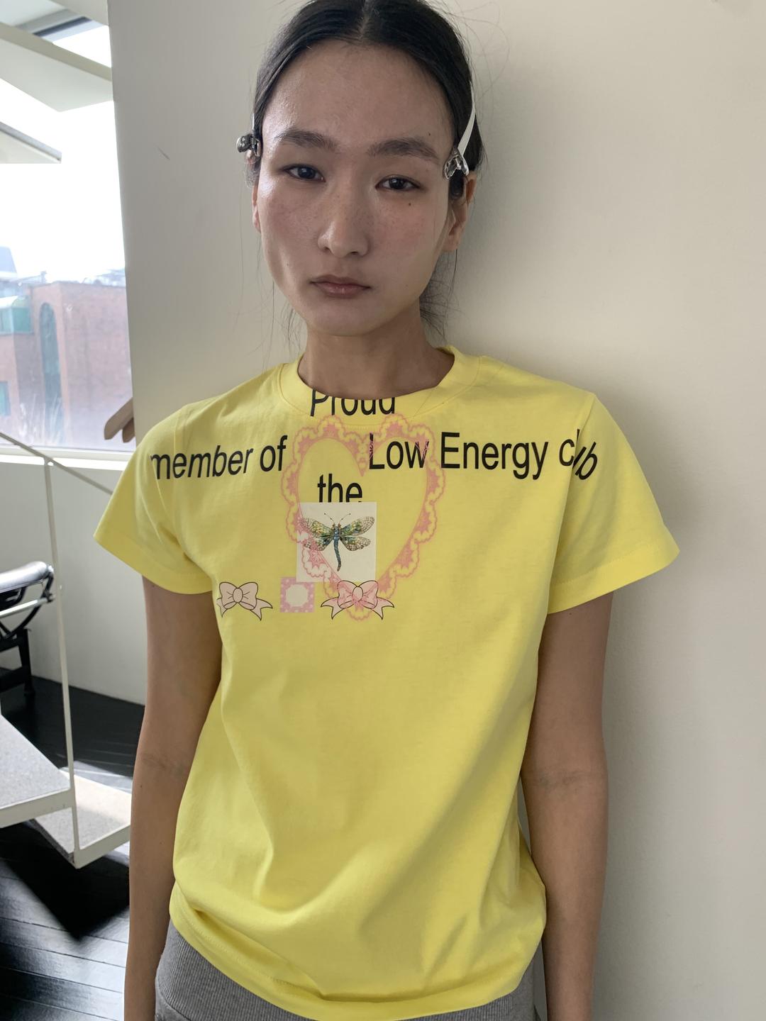 low energy club t-shirt_yellow (4/13 출고예정)