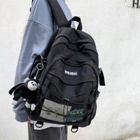 [바보사랑]여자 남자 공용 학생데일리 캔버스 신한기 예쁜 백팩-