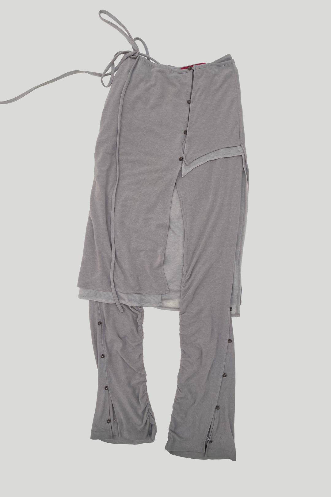 [5/11 발송] WOOL SINGLE BUTTON SKIRT PANTS