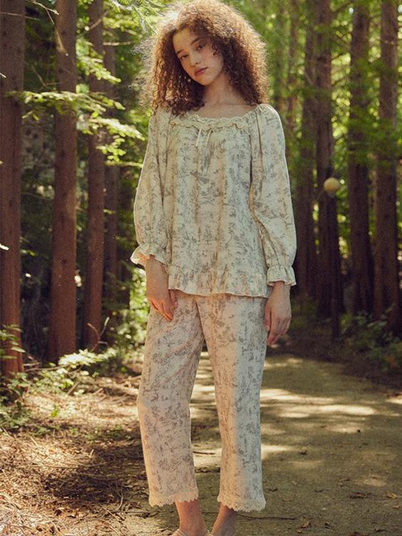 3968-BBFHT 트왈드주이 투피스 Grey