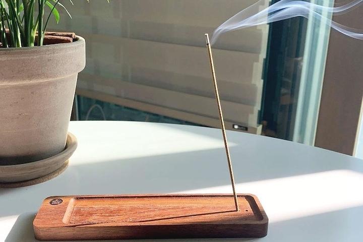 브라운 포레스트 소일_인센스 우드홀더L