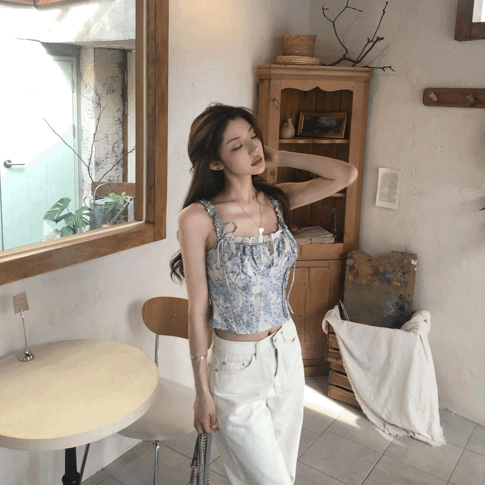 뮤즈 레이스 블라우스