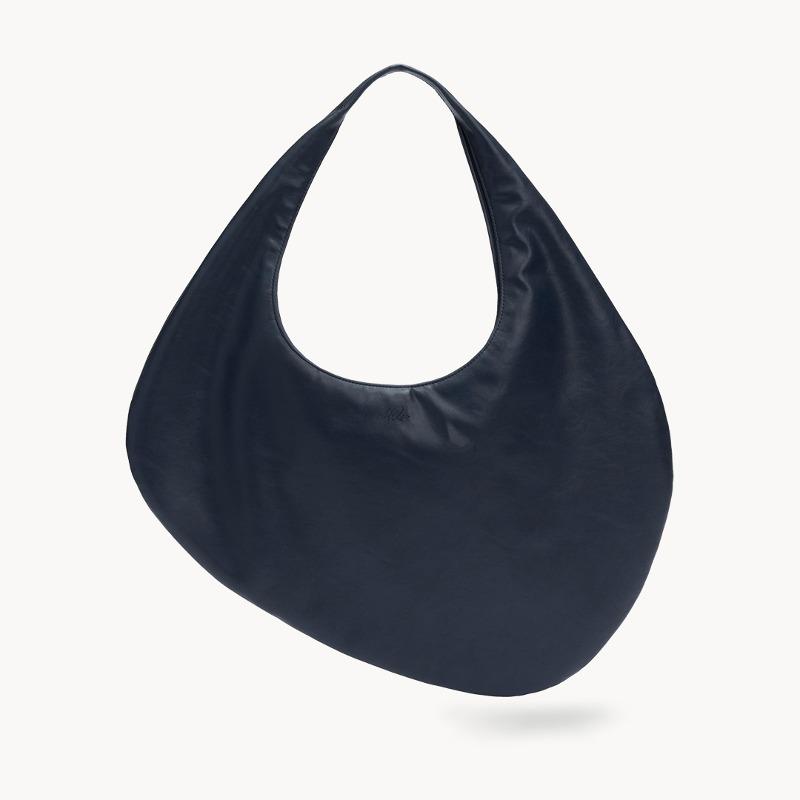 벤앤쿠 Pebble Shoulder Bag - Midnight Navy