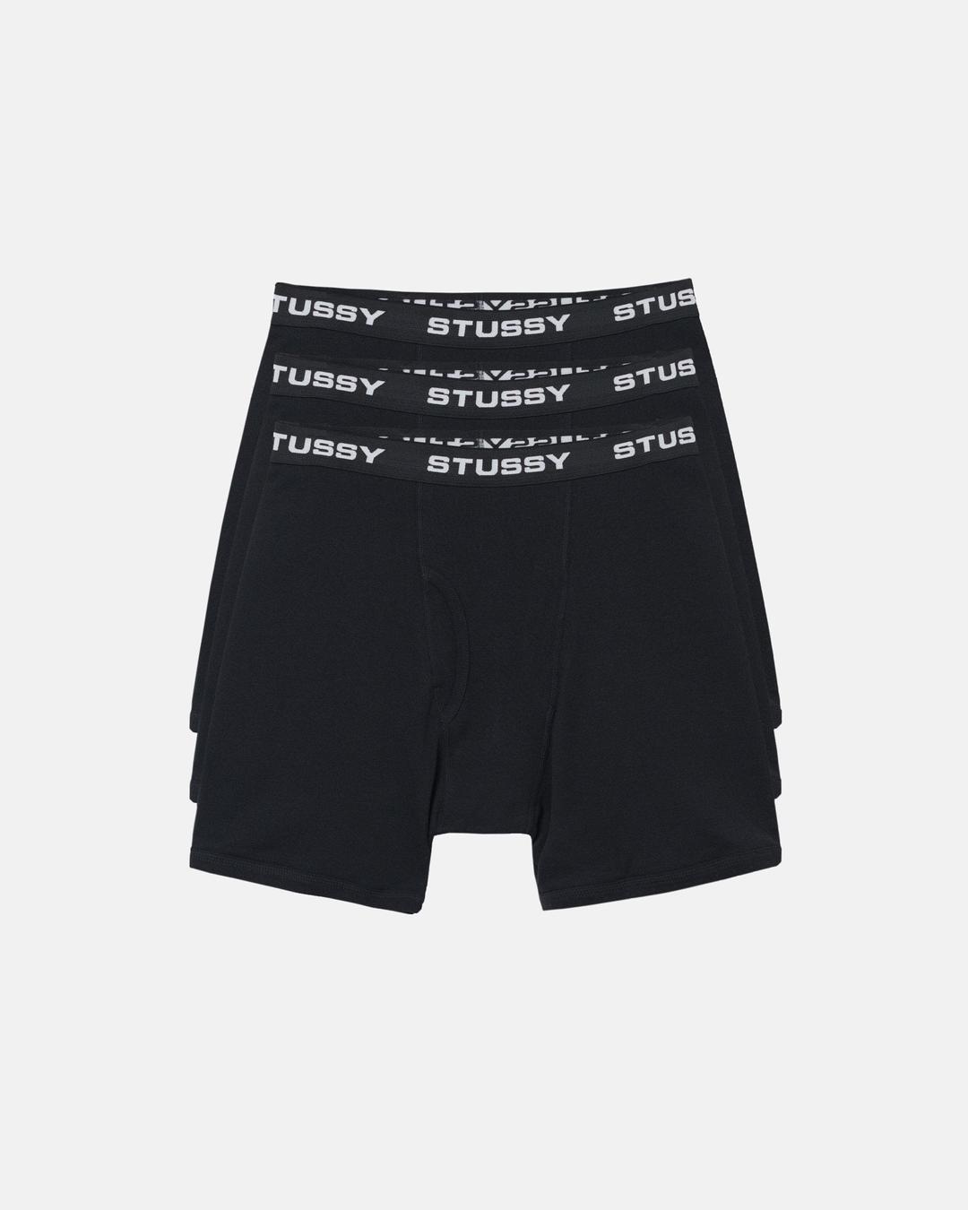 STÜSSY BOXER BRIEFS - Black / XL