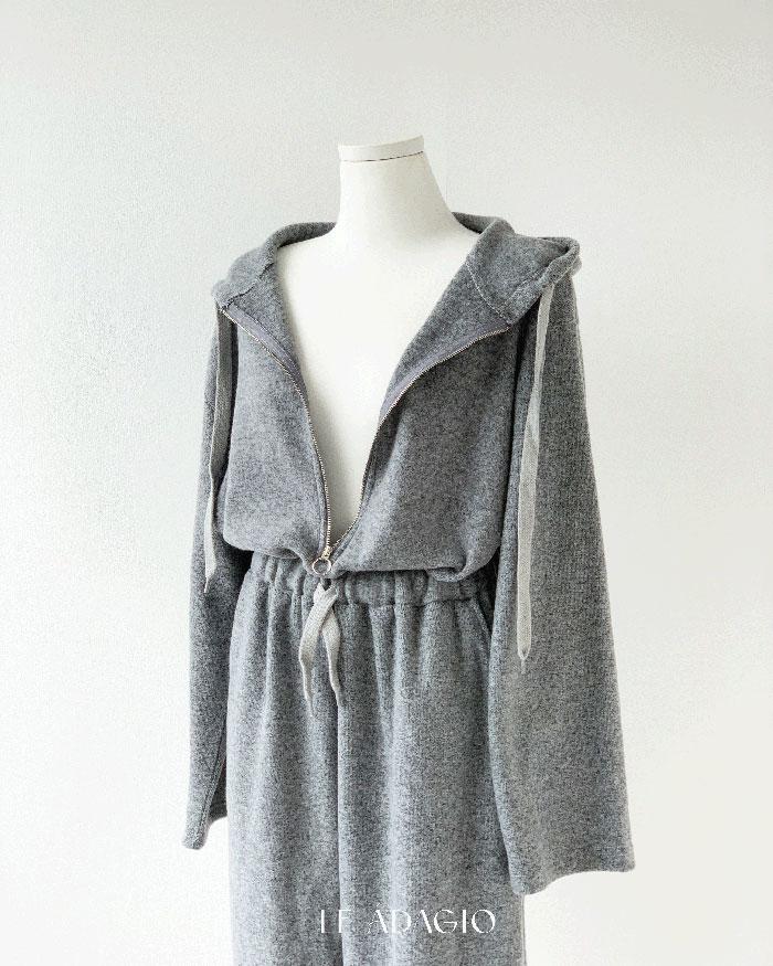 Soft jumpsuit _  gray
