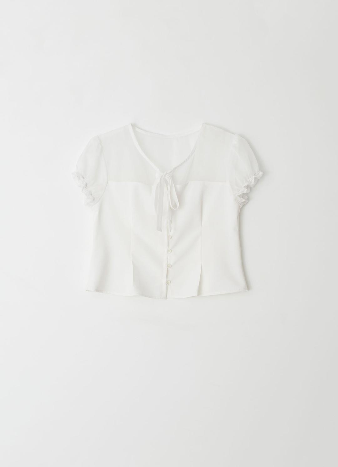 Amelia Blouse(White)