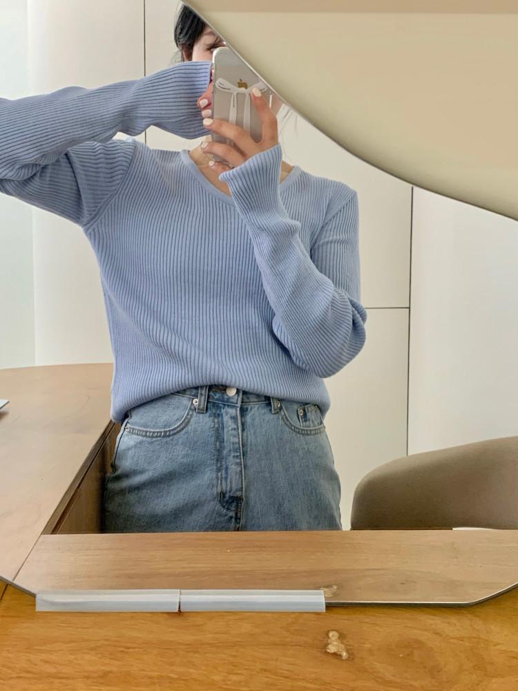 스킨 유넥 니트(재진행)