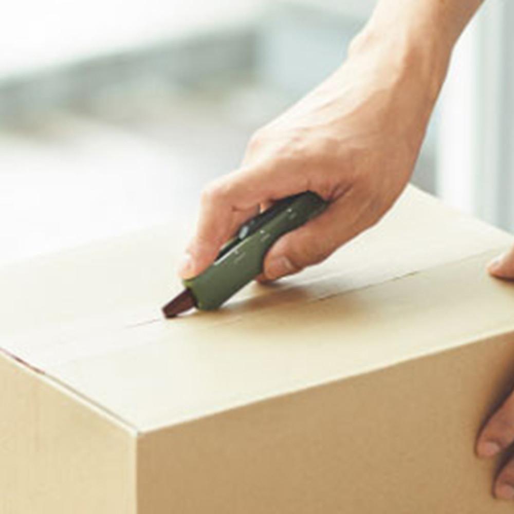 고쿠요 하코아케 투웨이 커터형 휴대용 가위 언박싱 택배칼