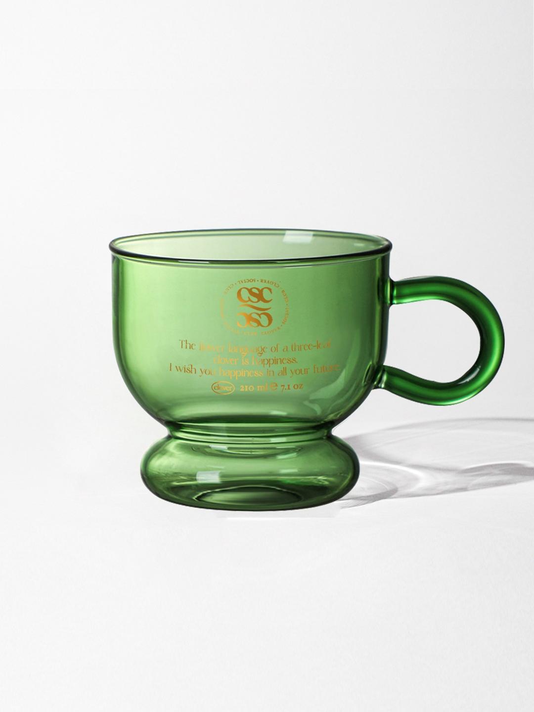 Language Of Flowers Cup - GREEN