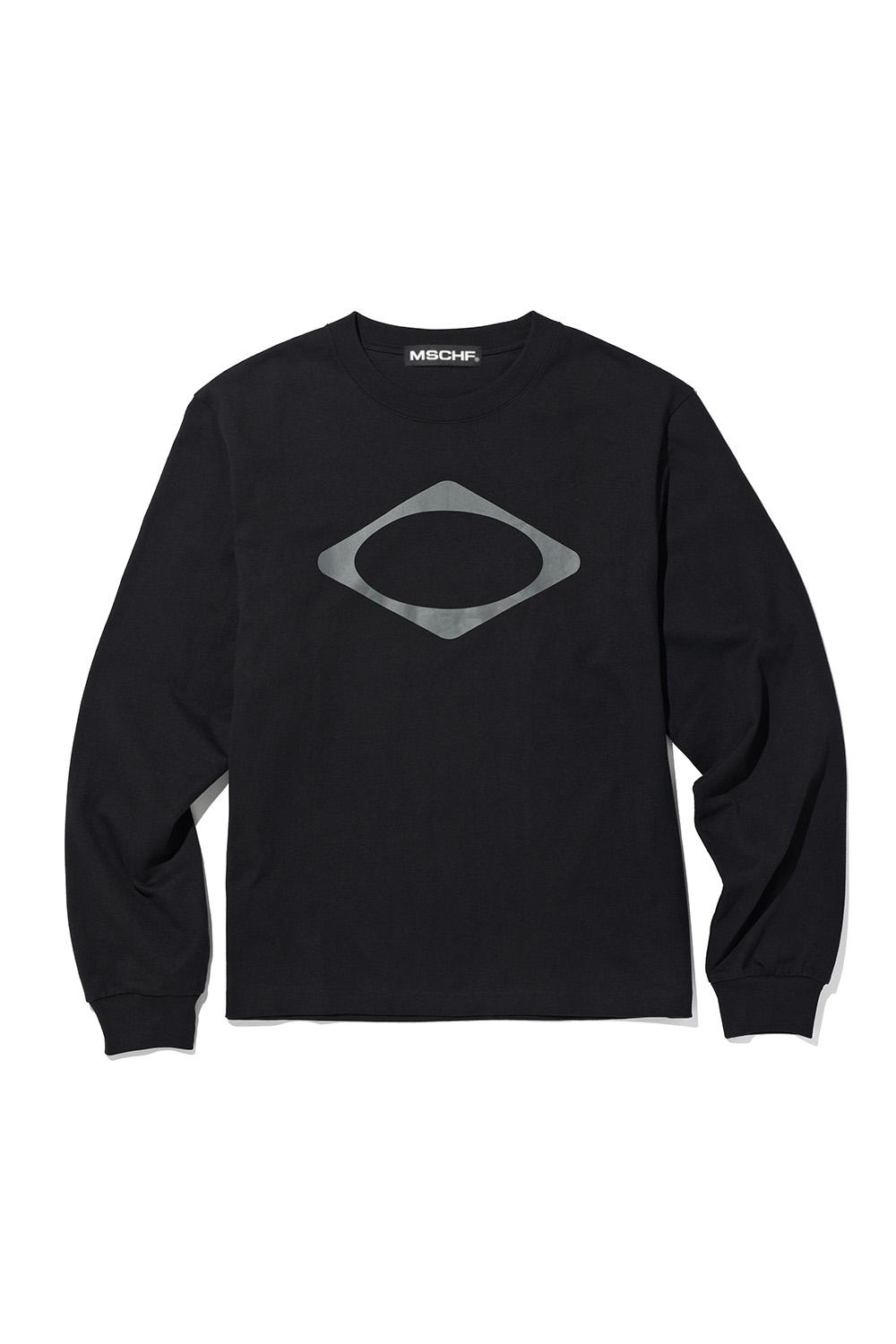 RHOMBUS LONG SLEEVE_BLACK