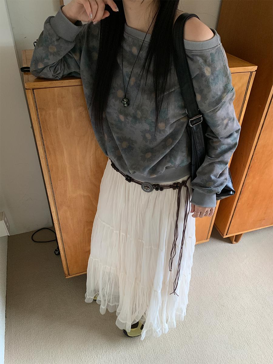 페인티드우드 Faded garden off T (2color)