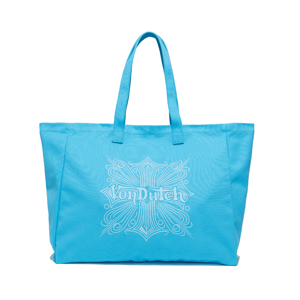 Von Dutch Sky Cruiser Blue Classic Chopper Tote