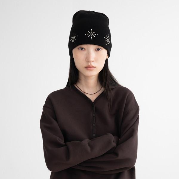 V Button Sweatshirt (Brown)