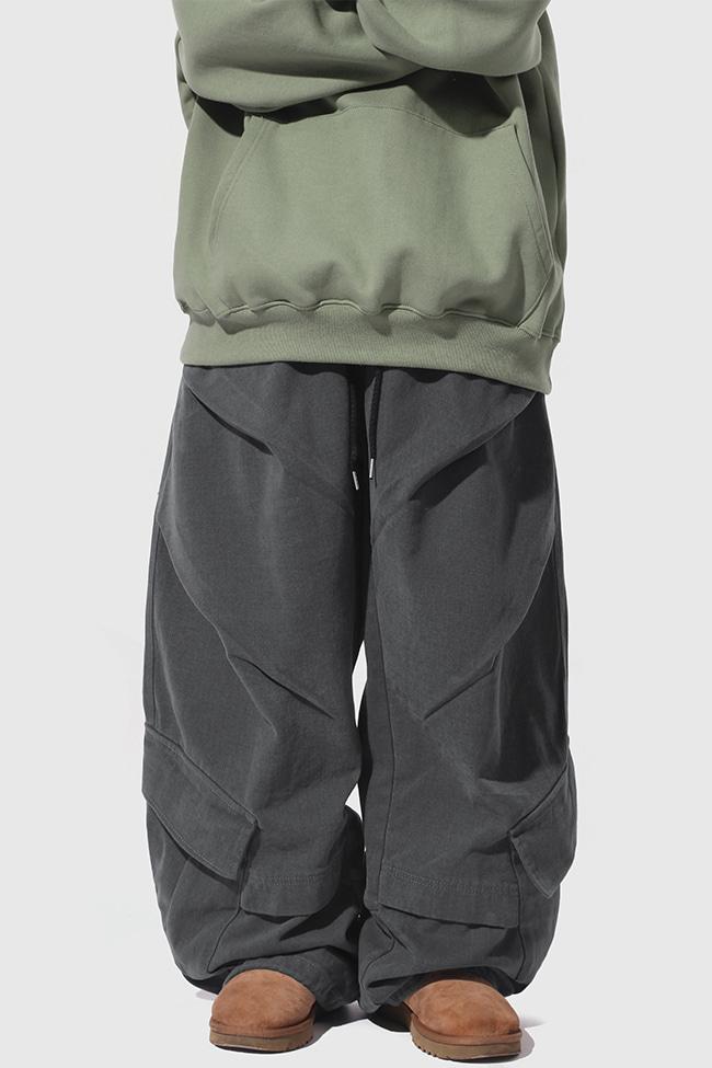 Scar Tuck Peach Cargo Pants [3color]