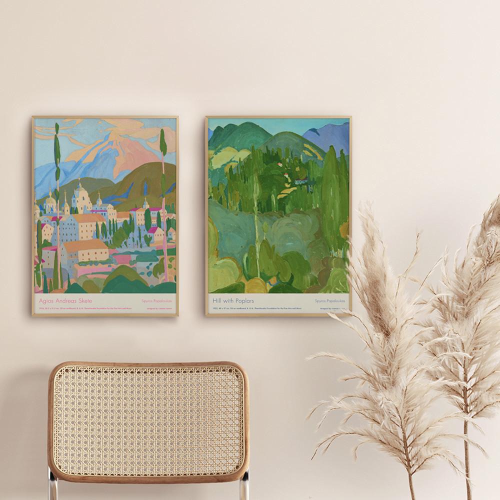 스피로스 파팔루카스 Spyros Papaloukas 그림 포스터 8종