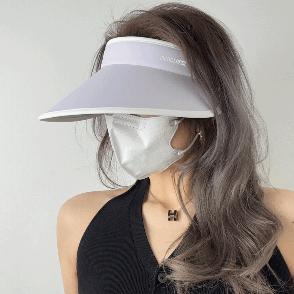 [무배] 비앙카 썬캡 자외선 완벽차단 여름 모자