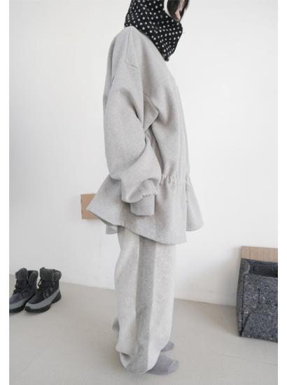 패널 플리스 죠거 팬츠 (2c)