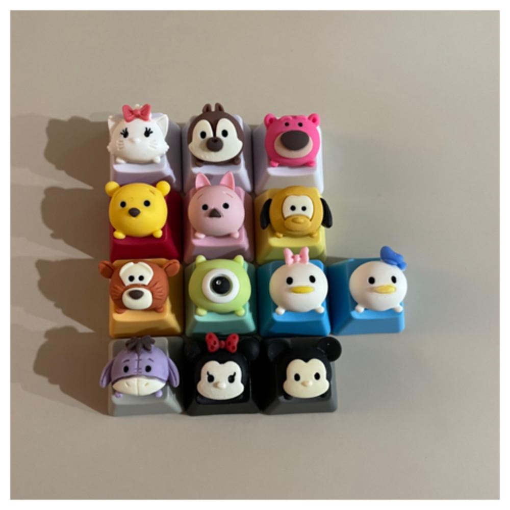 보당 귀여운동물 포인트 키캡 놀이 기계식키보드 키캡