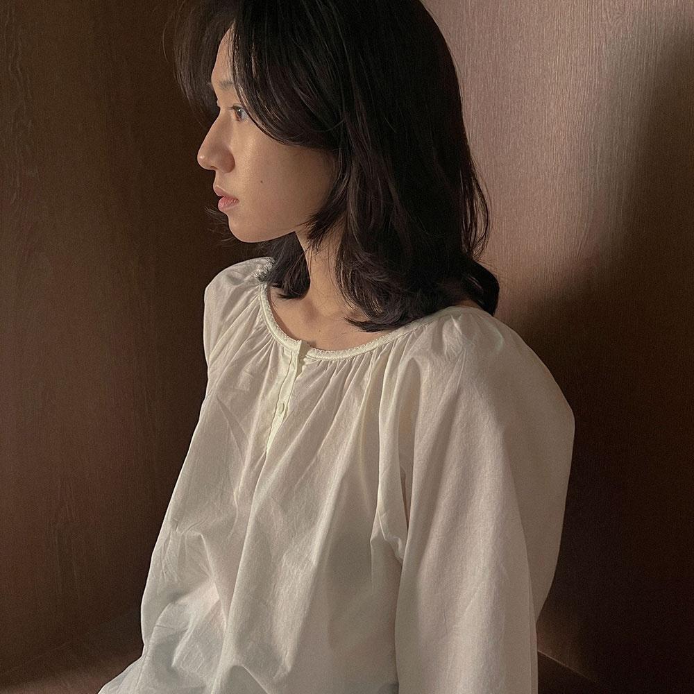 [24 SS][SALT Label] POME LACE BLOUSE