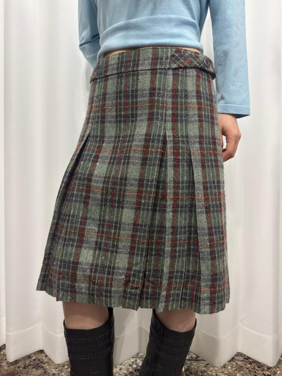 eastboy pleats midi skirt | 후루츠패밀리