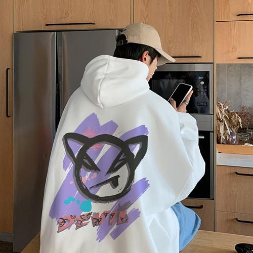 오버핏 데빌 후드티 (3 color)