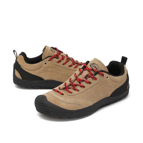 소가죽 트레블 스니커즈 딥베이지 107-PSW007TV