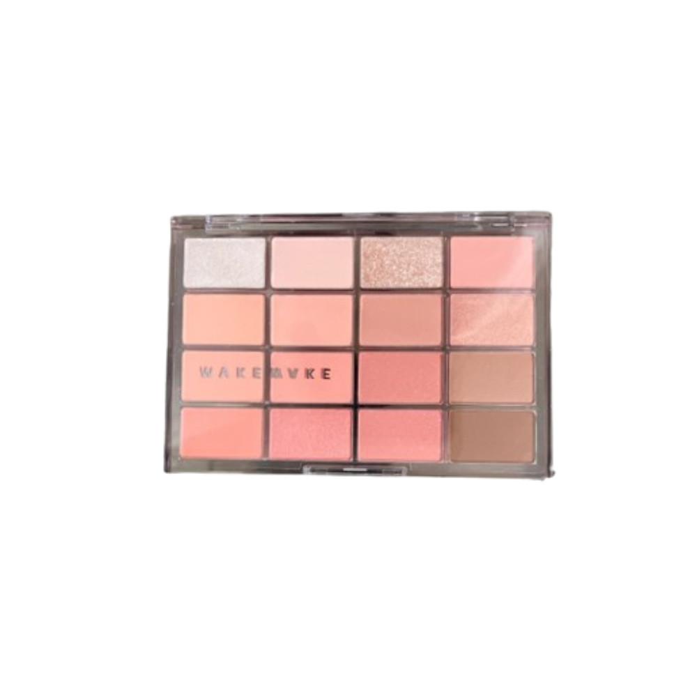 웨이크메이크 소프트 블러링 아이팔레트 16구 14g 08 캔디 코랄 블러링 1개