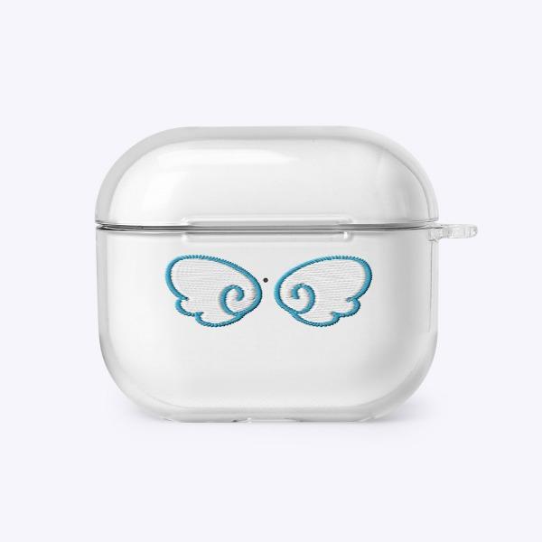 [withsome에어팟/버즈]큐티 자수 날개 에어팟 버즈 케이스
