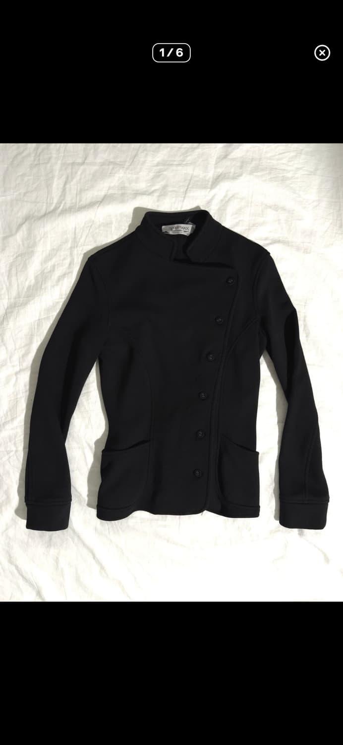 막스마라 코튼 사선 버튼 크롭컷 펜싱자켓 | 후루츠패밀리