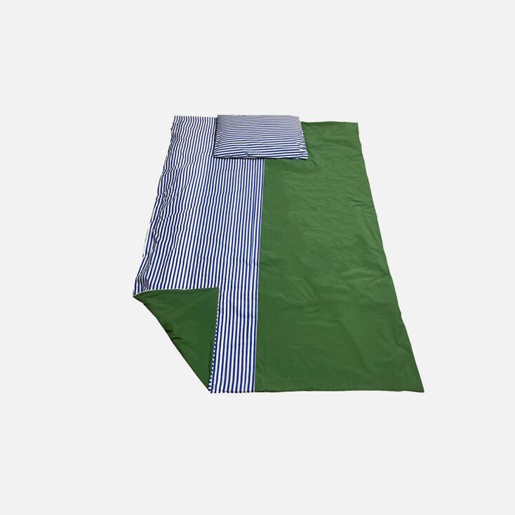 half stripe bedding cover set (S/S)